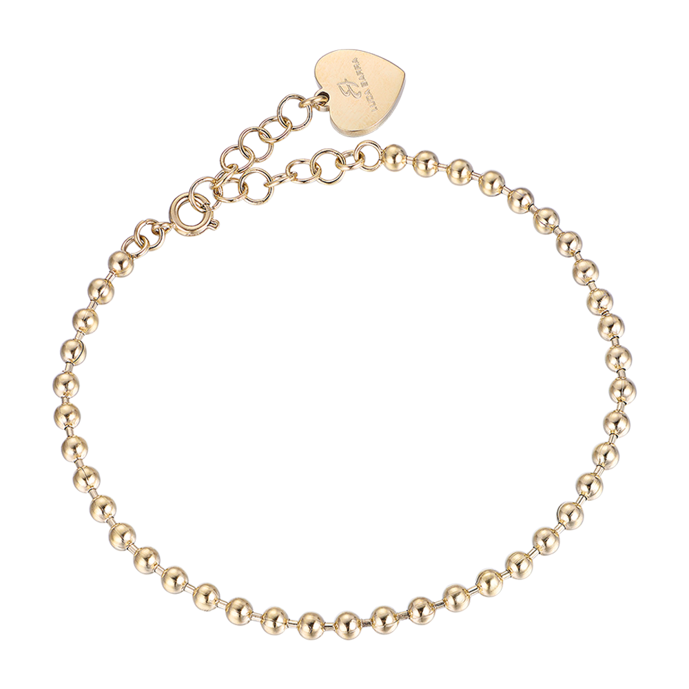 PULSERA DE ACERO GRANALLADO PARA MUJER