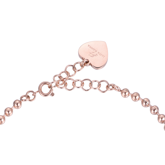PULSERA DE ACERO GRANALLADO PARA MUJER