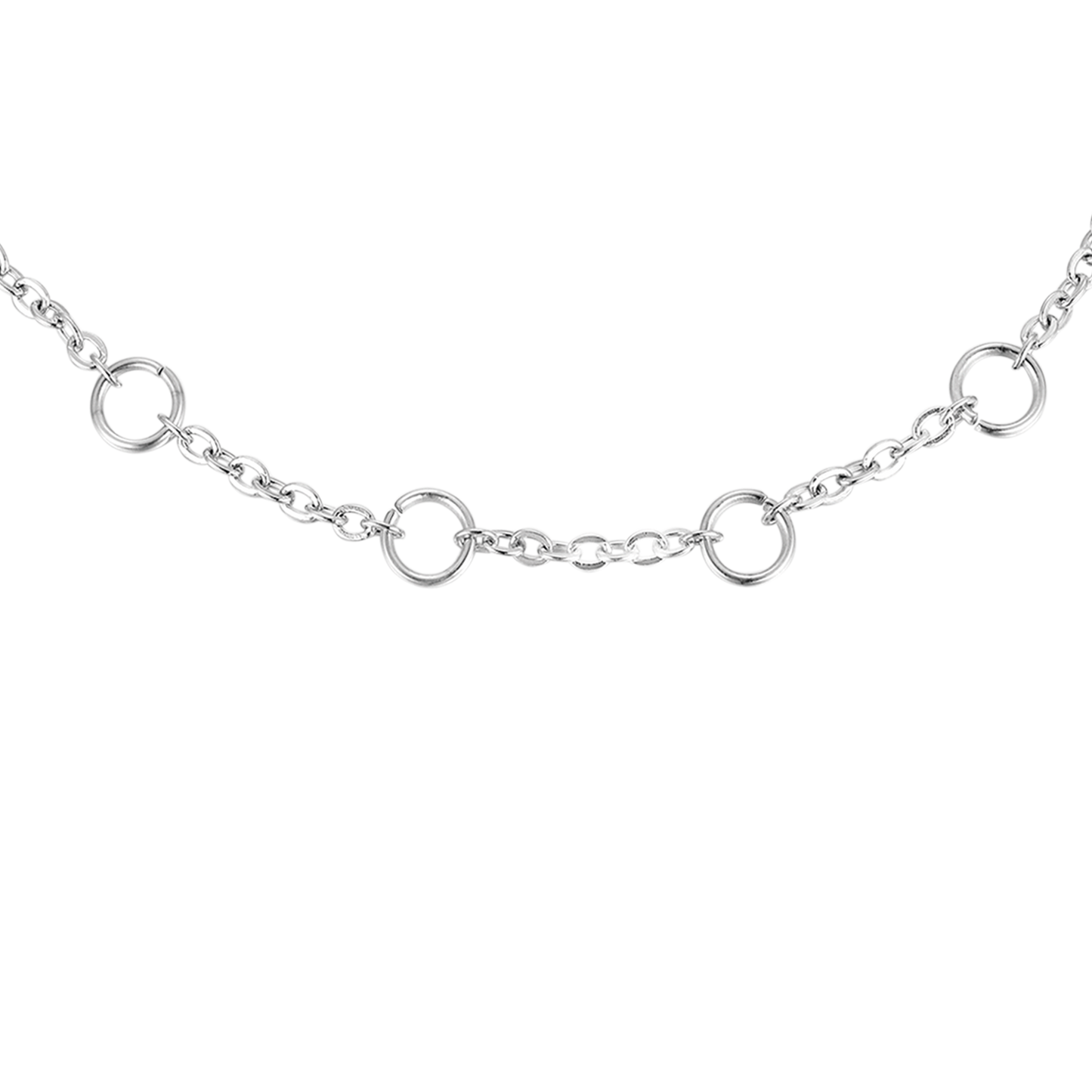IP BRAZALETE DE ACERO ROSA PARA MUJER