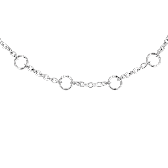 IP BRAZALETE DE ACERO ROSA PARA MUJER