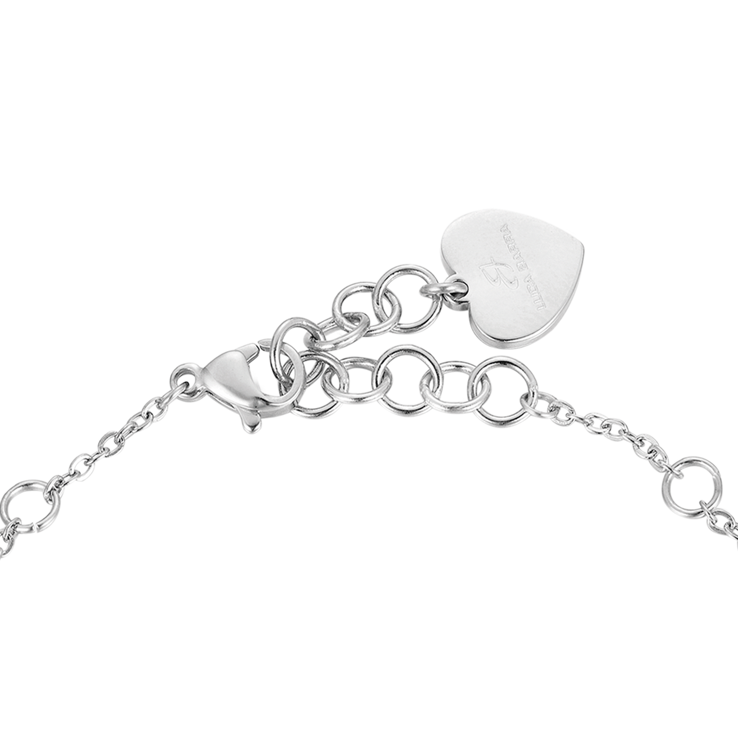 PULSERA DE ACERO PARA MUJER CON BORDEO Luca Barra