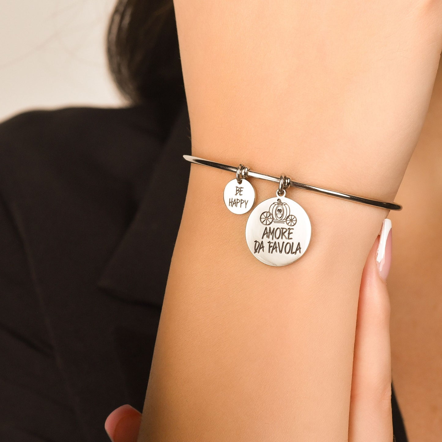 PULSERA DE ACERO FAIRYTALE LOVE PARA MUJER