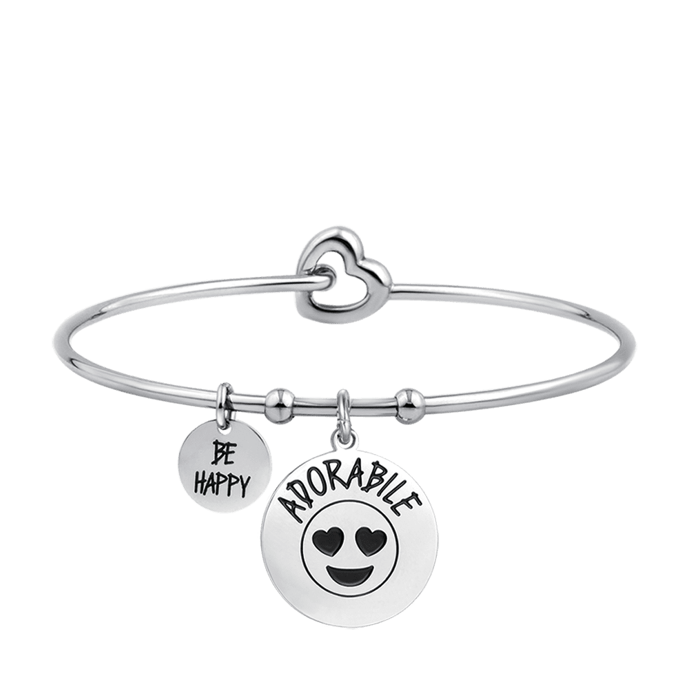 ADORABLE PULSERA DE ACERO PARA MUJER Luca Barra