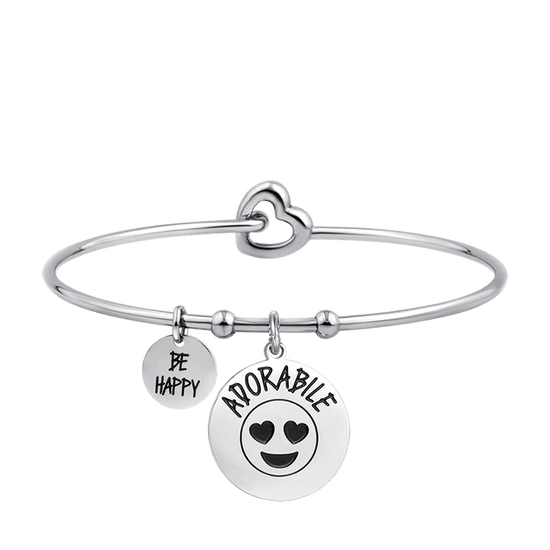 ADORABLE PULSERA DE ACERO PARA MUJER Luca Barra