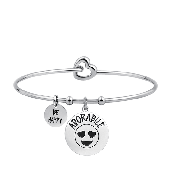 ADORABLE PULSERA DE ACERO PARA MUJER