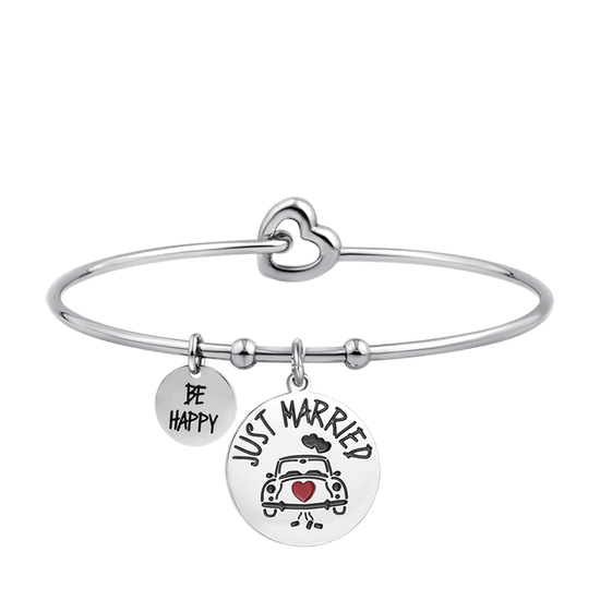 PULSERA DE ACERO PARA MUJERES RECIÉN CASADAS Luca Barra