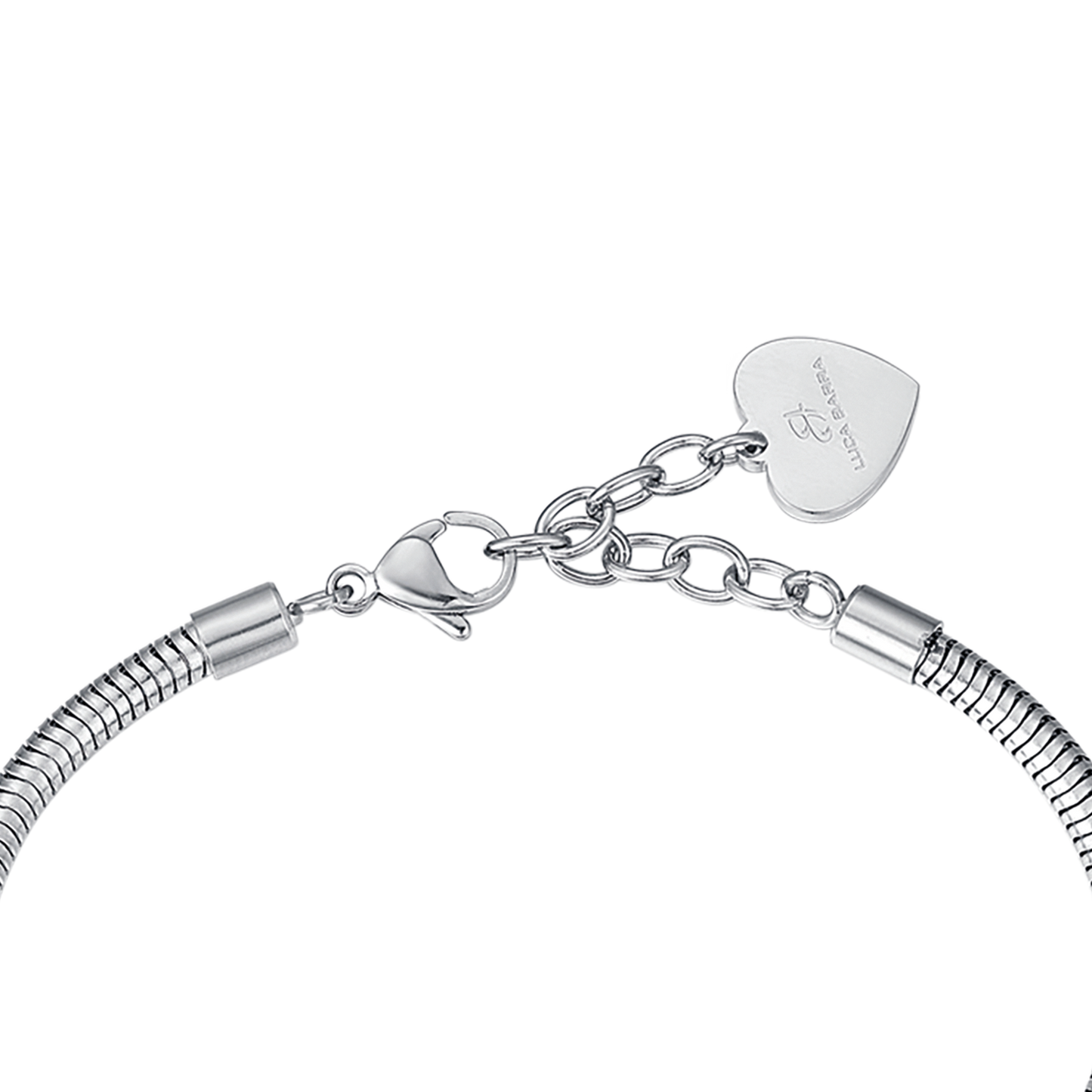 PULSERA DE ACERO PARA MUJER CON ÁRBOL DE LA VIDA IP ROSAS Y CRISTALES BLANCOS Y S