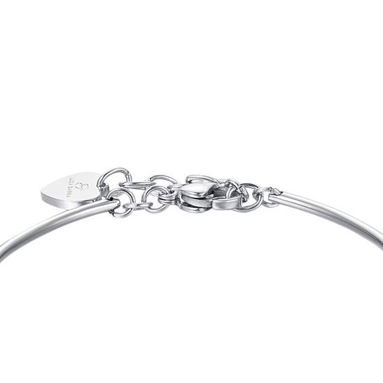 BRAZALETE DE ACERO PARA MUJER CON INSCRIPCIÓN PRINCESA