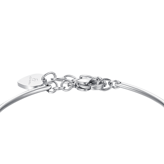 PULSERA DE ACERO PARA MUJER CON INSCRIPCIÓN DE MEJOR AMIGO