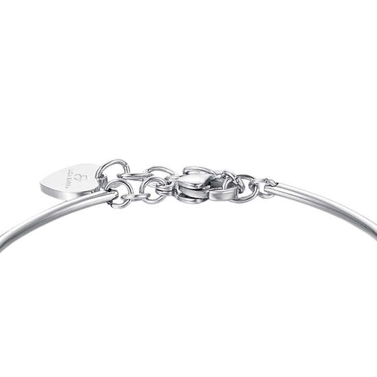 BRAZALETE DE ACERO PARA SEÑORAS CON LA INSCRIPCIÓN "FOREVER SISTER