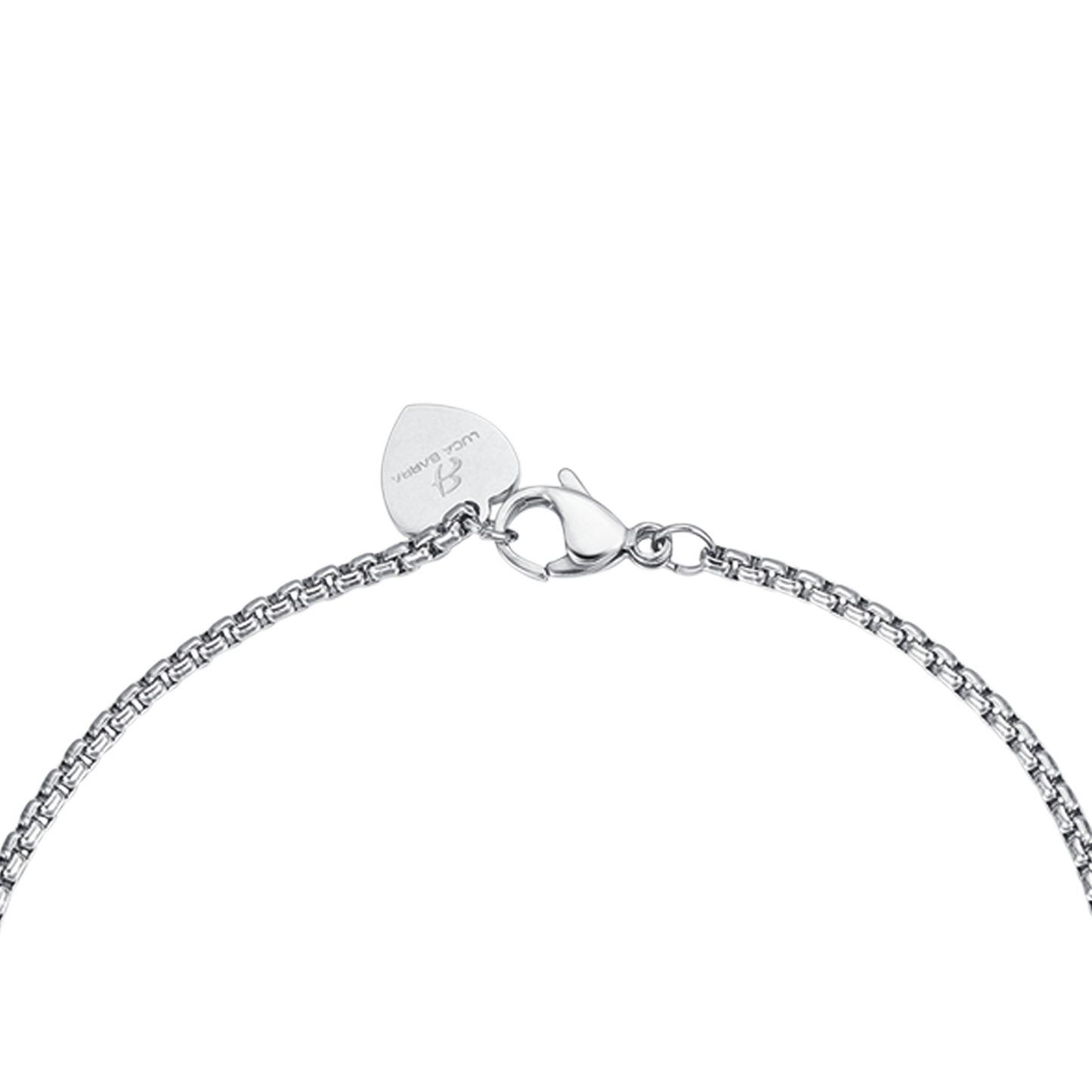 PULSERA ESTRELLA DE ACERO CON CRISTALES BLANCOS