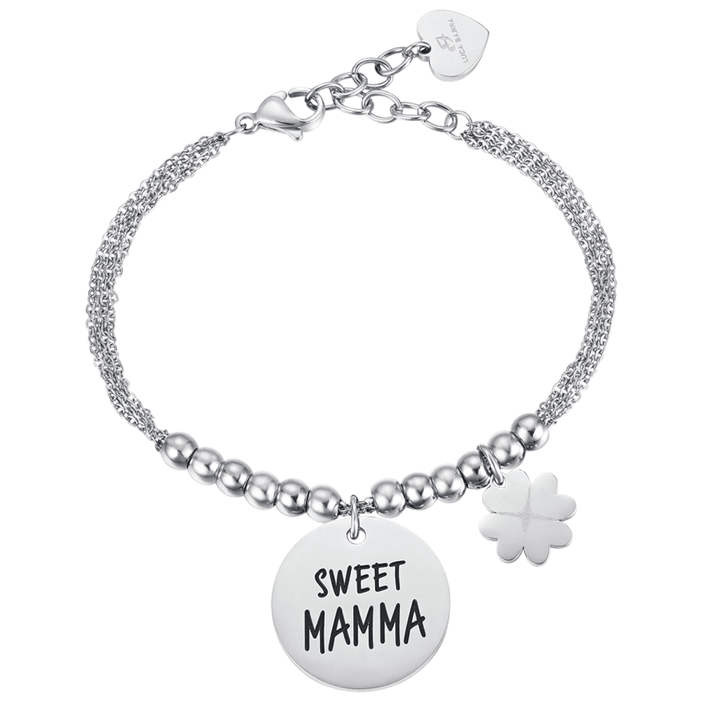 PULSERA DE ACERO SWEET MAMMA PARA MUJER