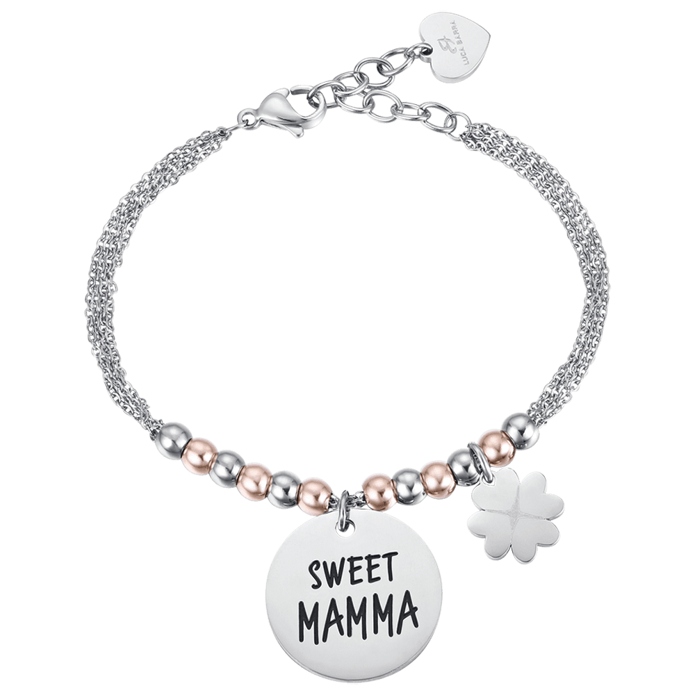 PULSERA DE ACERO SWEET MAMMA PARA MUJER