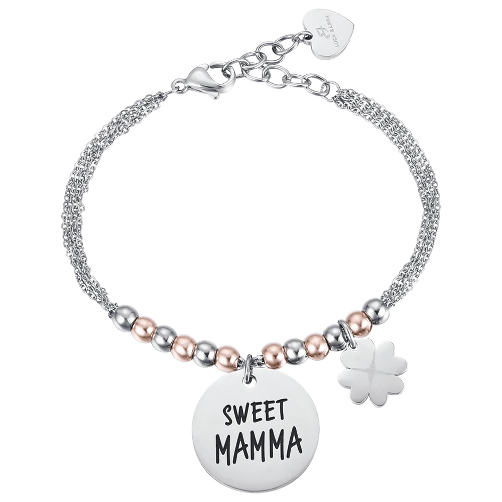 PULSERA DE ACERO SWEET MOM WOMAN Luca Barra