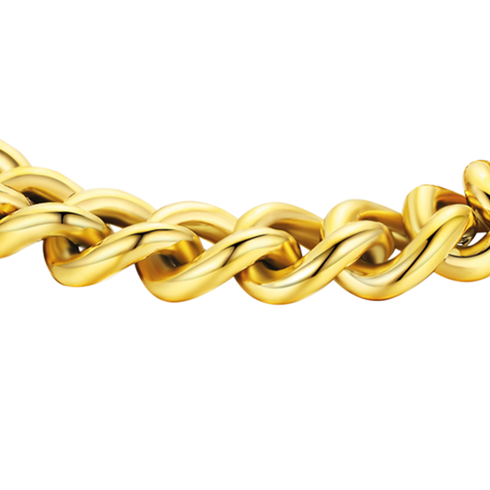PULSERA DE ESLABONES DE ACERO PARA MUJER