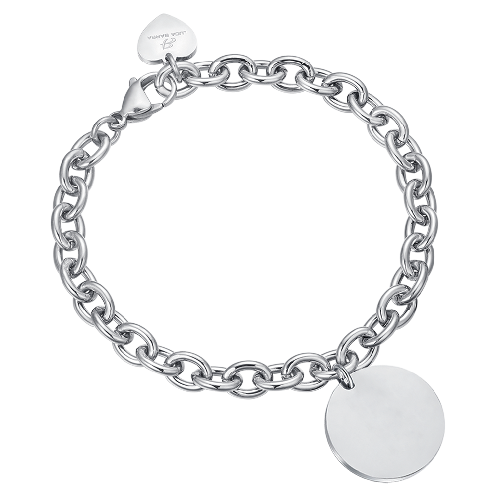 PULSERA DE ACERO PERSONALIZADA PARA MUJER Luca Barra