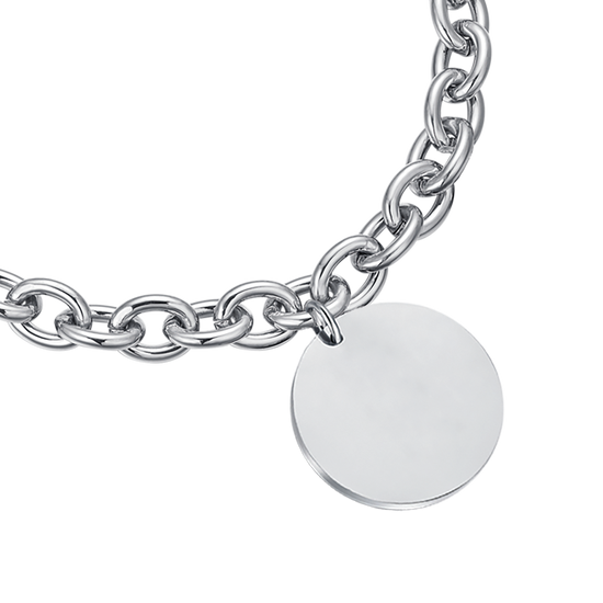 PULSERA PERSONALIZADA DE ACERO PARA MUJER