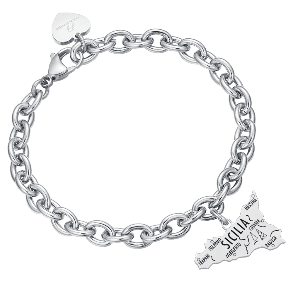 PULSERA DE ACERO PARA MUJER SICILIA Luca Barra