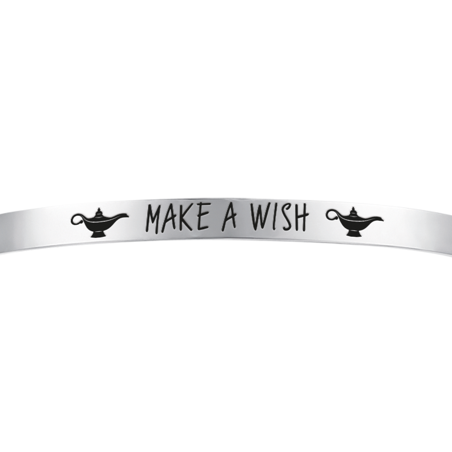 PULSERA DE ACERO PARA MUJER MAKE A WISH