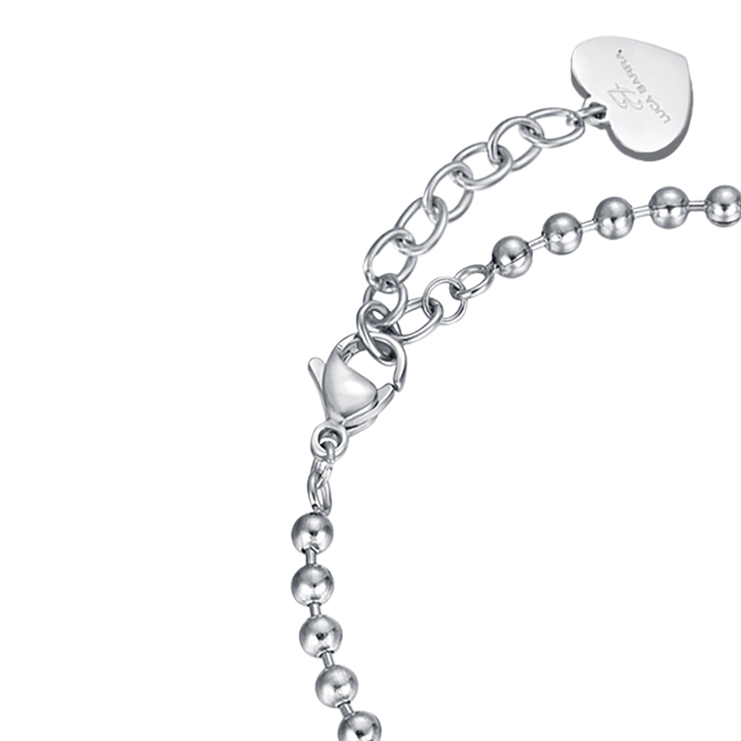 PULSERA DE ACERO PARA MUJER LOVE IS FOREVER