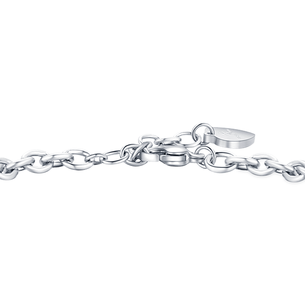 BRAZALETE DE ACERO RELÁMPAGO PARA MUJER
