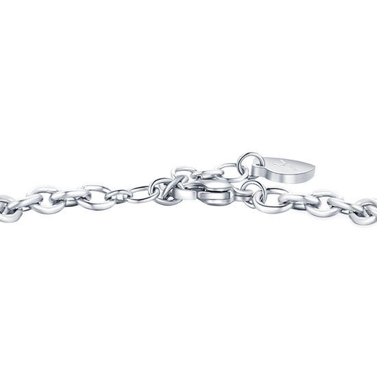 BRAZALETE DE ACERO RELÁMPAGO PARA MUJER