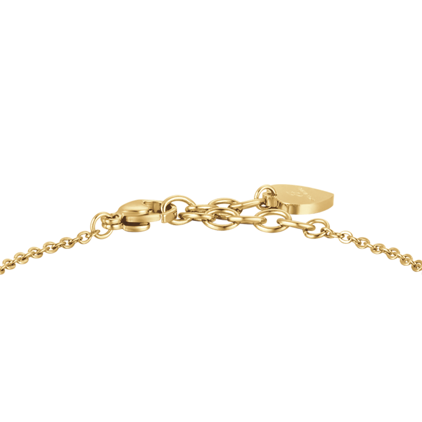 PULSERA DE ACERO DORADO ESTRELLA HUECA PARA MUJER