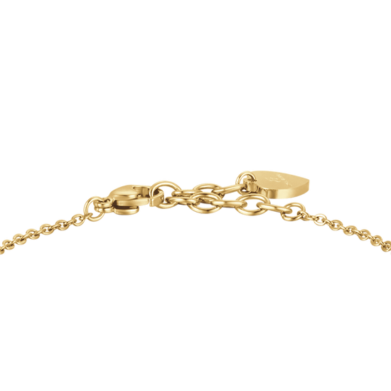 PULSERA DE ACERO DORADO ESTRELLA HUECA PARA MUJER