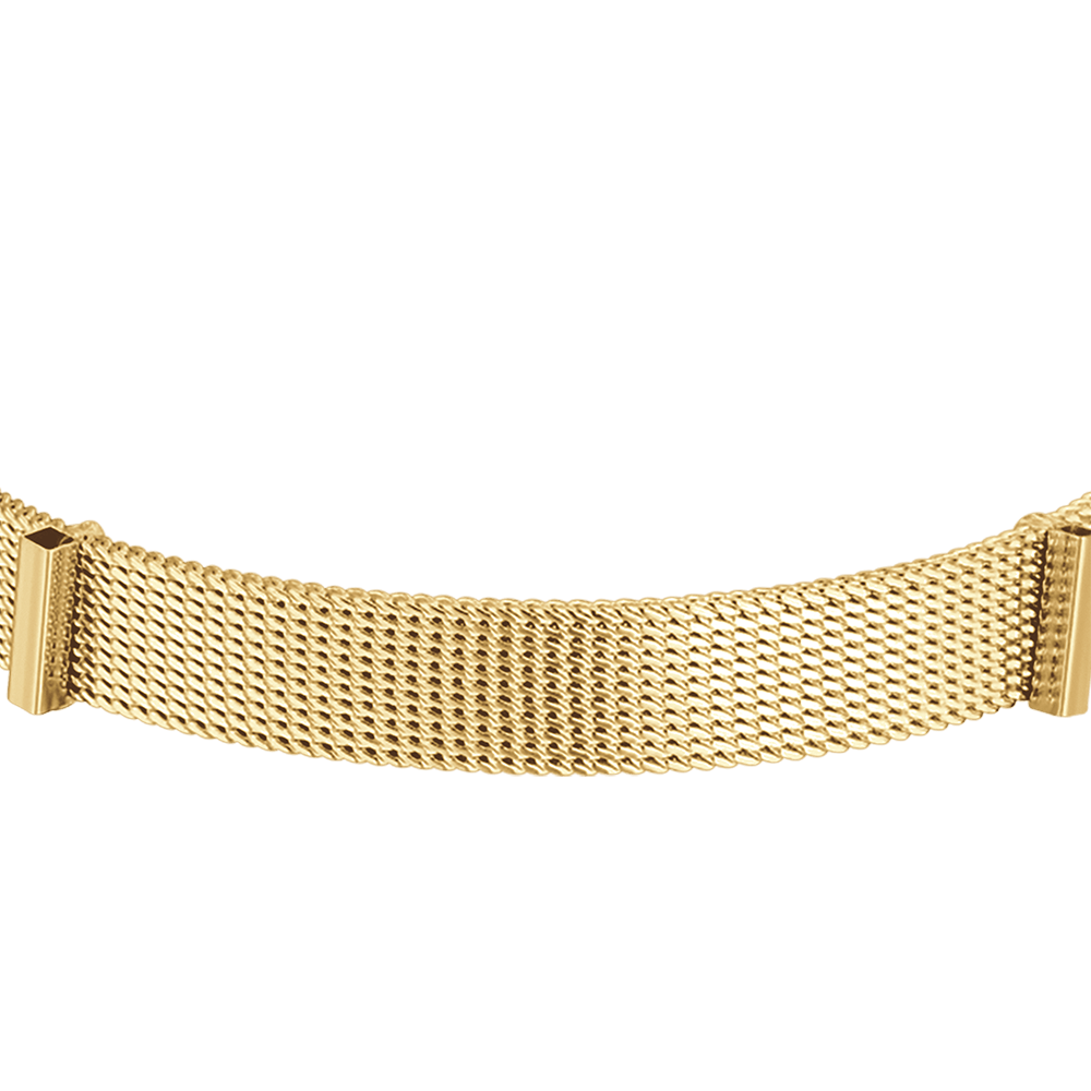 PULSERA DE MALLA DE ACERO MILAN PERSONALIZADA PARA MUJER