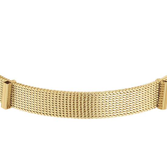 PULSERA DE MALLA DE ACERO MILAN PERSONALIZADA PARA MUJER