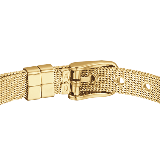 PULSERA DE MALLA DE ACERO MILAN PERSONALIZADA PARA MUJER