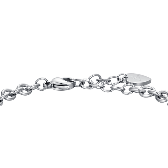 PULSERA DE ACERO PARA MUJER CON CANDADO