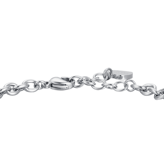 PULSERA DE ACERO PARA MUJER EL MUNDO ES MARAVILLOSO CUANDO ESTOY CONTIGO