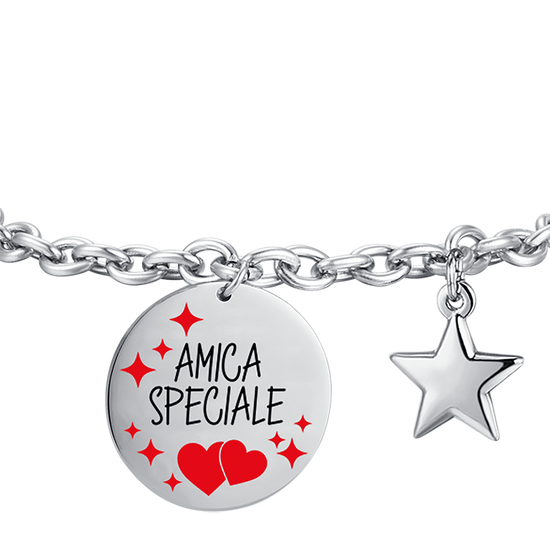 PULSERA DE ACERO AMIGO ESPECIAL DE LA MUJER