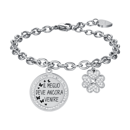 BRAZALETE DE ACERO PARA MUJER LO MEJOR ESTÁ POR LLEGAR