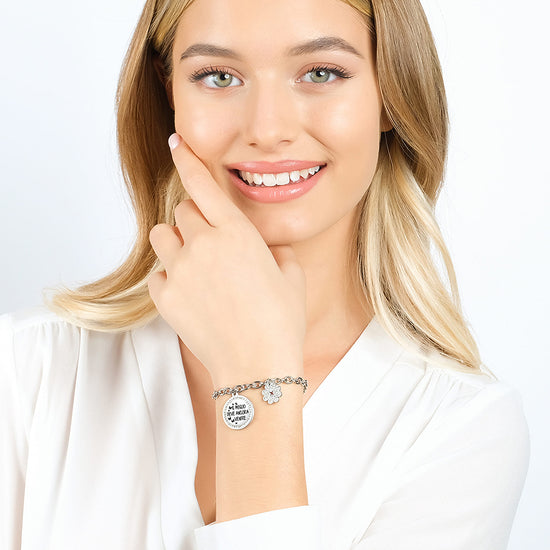 BRAZALETE DE ACERO PARA MUJER LO MEJOR ESTÁ POR LLEGAR