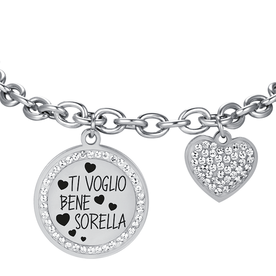 PULSERA ACERO MUJER TE QUIERO HERMANA