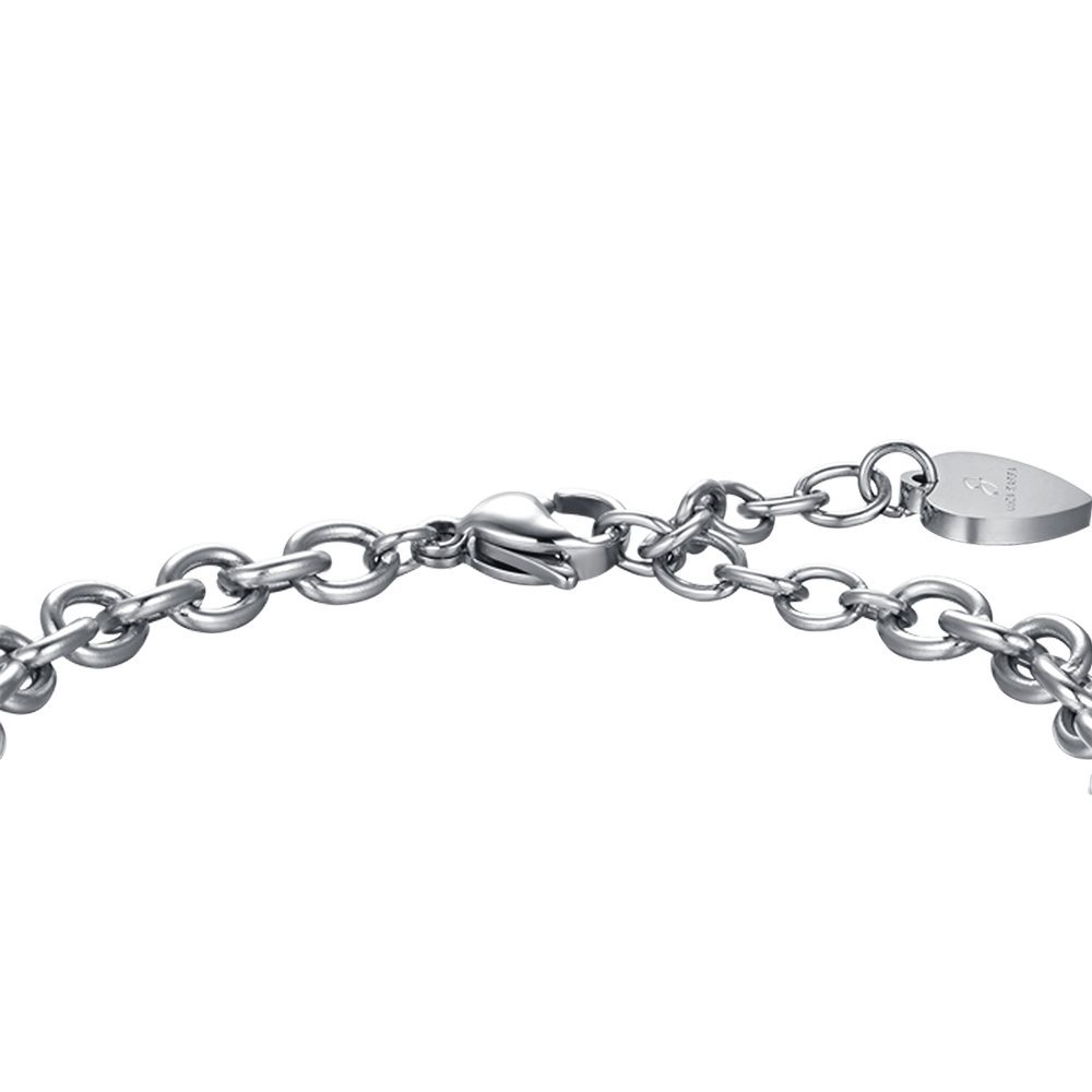 PULSERA DE ACERO PARA SEÑORAS I LOVE YOU AUNTIE