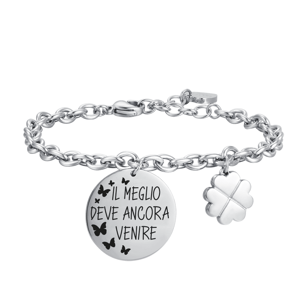 BRAZALETE DE ACERO PARA MUJER LO MEJOR ESTÁ POR LLEGAR