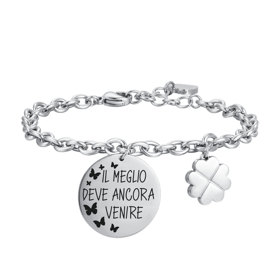 BRAZALETE DE ACERO PARA MUJER LO MEJOR ESTÁ POR LLEGAR