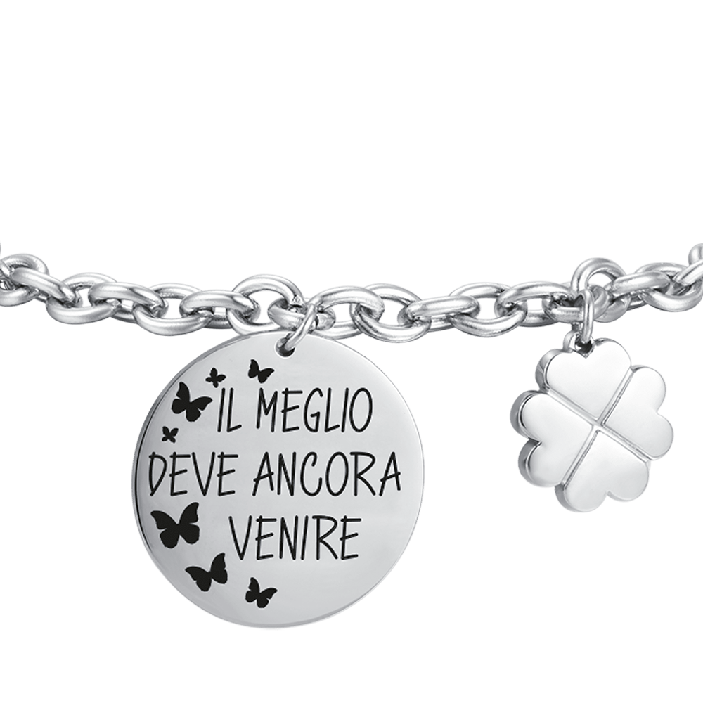 BRAZALETE DE ACERO PARA MUJER LO MEJOR ESTÁ POR LLEGAR