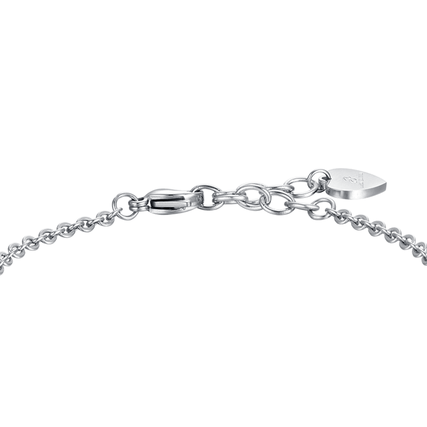 PULSERA DE MUJER EN ACERO INOXIDABLE CON ESTRELLA BLANCA PUNTO DE LUZ Luca Barra