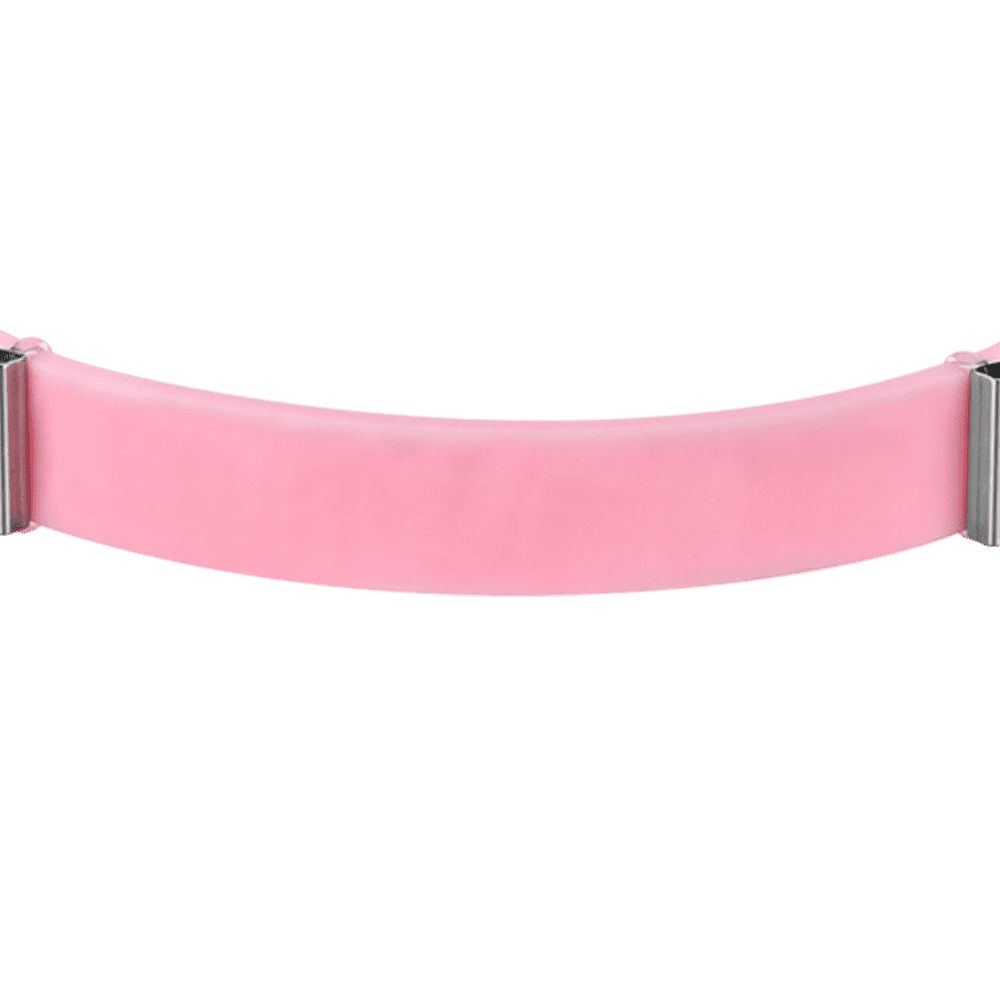PULSERA DE SILICONA ROSA PARA MUJER