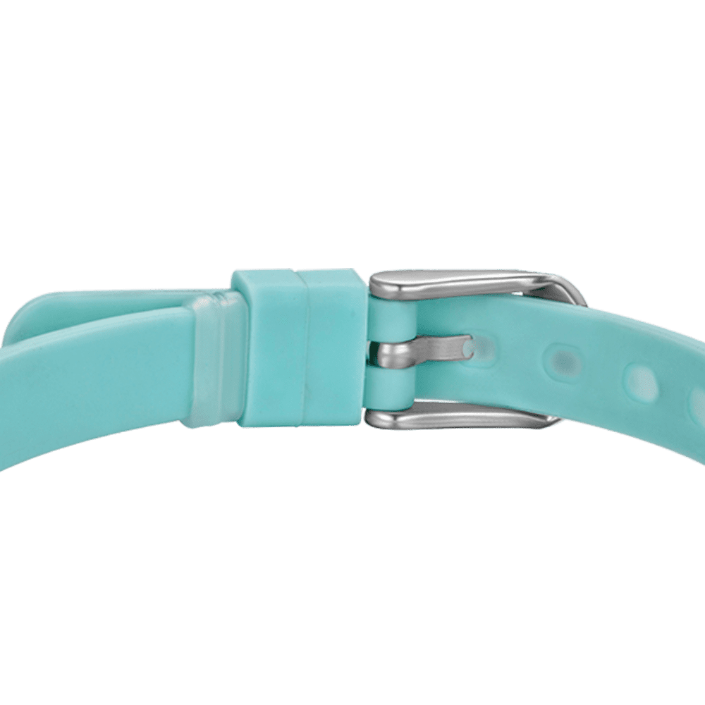 PULSERA DE SILICONA VERDE PARA MUJER