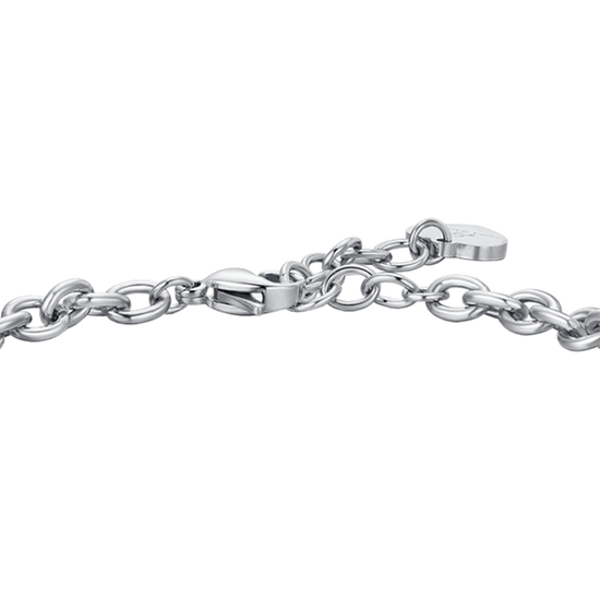 PULSERA DE ACERO PARA MUJER UN NIÑO APRENDE CUANDO EL AMOR ENSEÑA