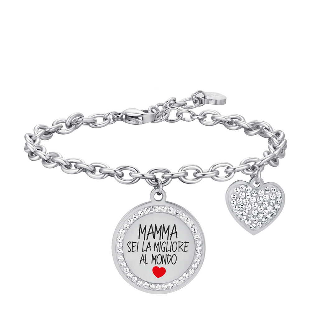 BRAZALETE DE ACERO PARA MUJER MUM ERES LA MEJOR DEL MUNDO