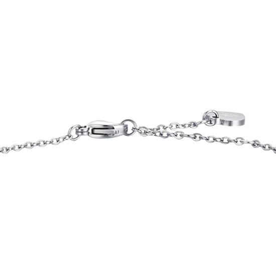 PULSERA DE ESTRELLA DE ACERO PARA MUJER CON CRISTALES BLANCOS