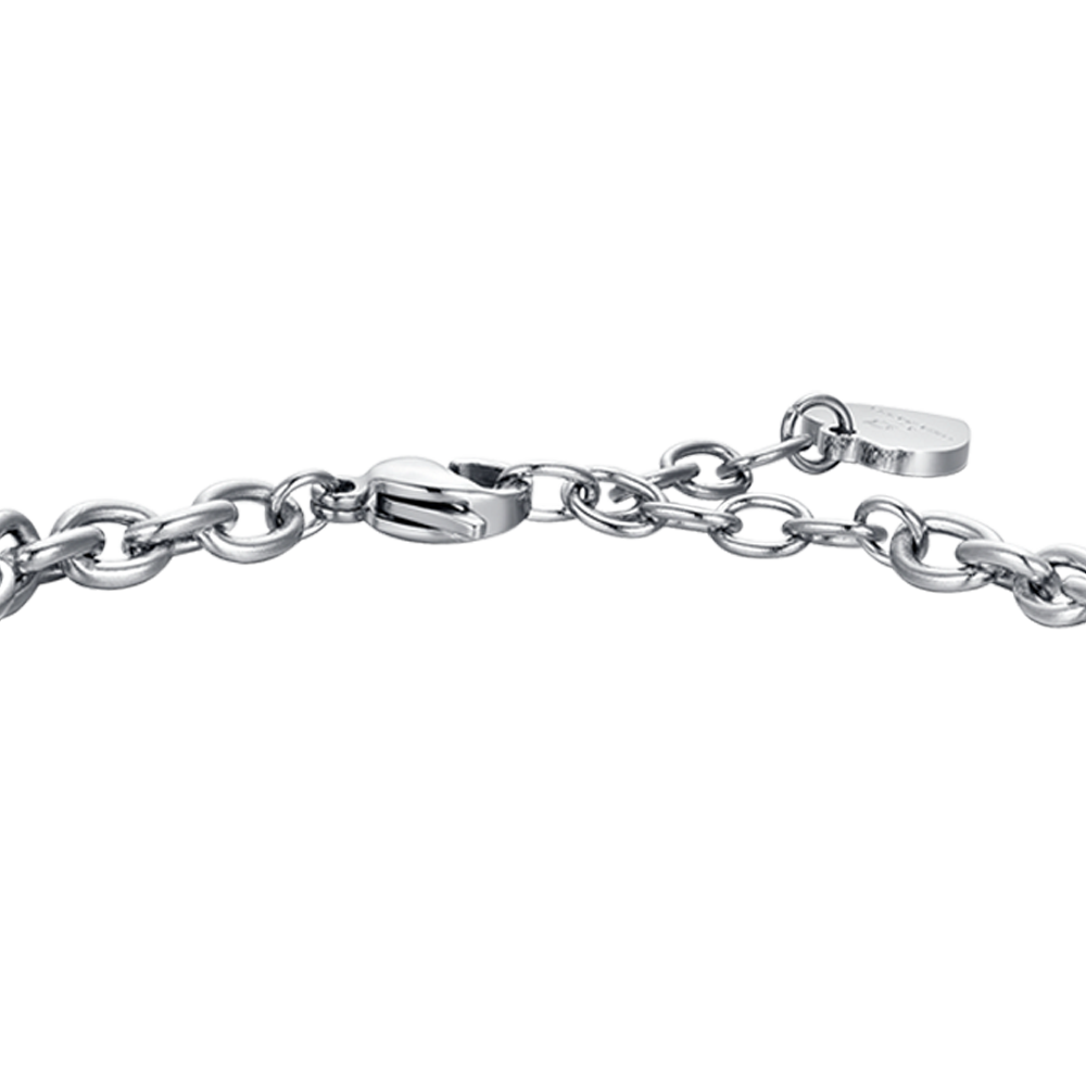 PULSERA DE ACERO MUJER SIGNO ZODIACAL CANCER PLACA