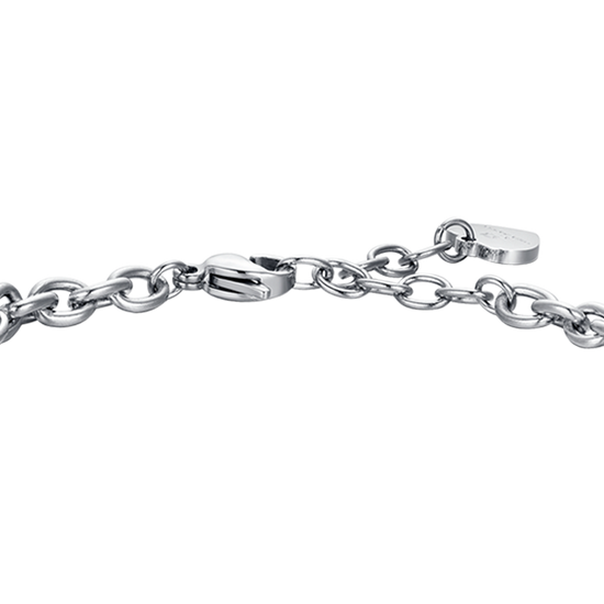 PULSERA ACERO MUJER SIGNO ZODIACAL LEO PLACA