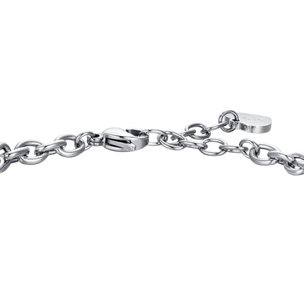 PULSERA ACERO MUJER SIGNO ZODIACAL VIRGO PLACA